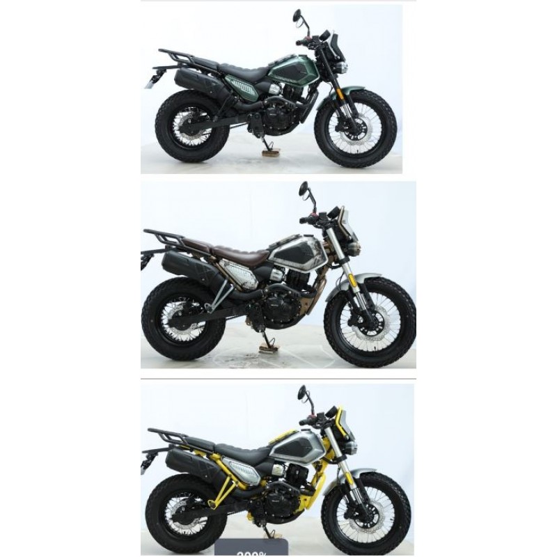 Купить  Мотоцикл Regulmoto WIZARD (ЭПТС) реплика Yamaha TW200 ИНЖЕКТОР (шт) (Regul купить с доставкой по Москве и России, цена, технические характеристики, комплектация фото  - motoserp.ru