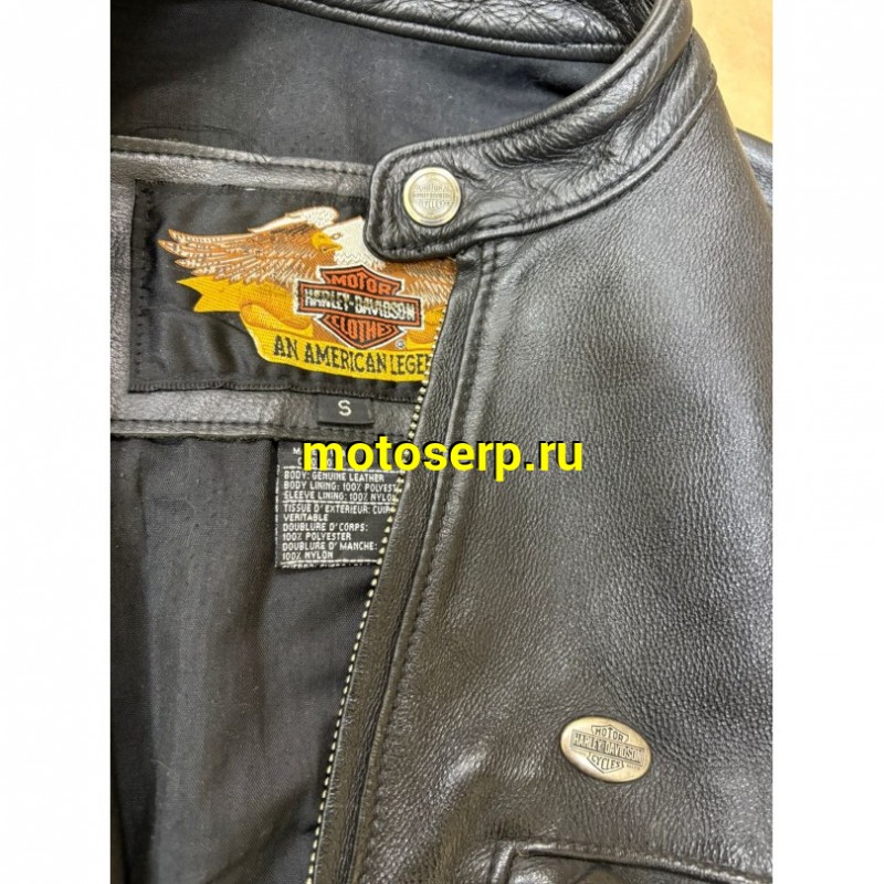 Купить  Куртка кожаная HARLEY-DAVIDSON USA р-р46-48 (вес 2кг) Б/У реализация (шт) (Крис купить с доставкой по Москве и России, цена, технические характеристики, комплектация фото  - motoserp.ru