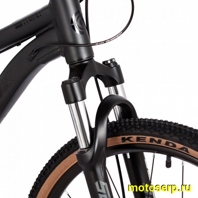 Купить  24" STINGER ELEMENT черный (13") (СТИНГЕР ЭЛЕМЕНТ) 24" горный; 8ск; рама-алюминий; тормоз-Disk; вилка пружинно-эластомерная (шт) (ART купить с доставкой по Москве и России, цена, технические характеристики, комплектация фото  - motoserp.ru