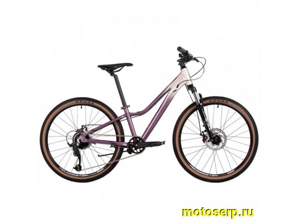 Купить  24" STINGER LAGUNA фиолетовый(13") (СТИНГЕР ЛАГУНА) 24" горный; 8ск; рама-алюминий; тормоз-Disk; вилка пружинно-эластомерная (шт) (ART купить с доставкой по Москве и России, цена, технические характеристики, комплектация фото  - motoserp.ru