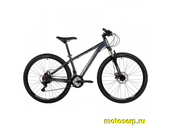 Купить  26" FOXX CAIMAN серый (14") (ФОКС КАЙМАН) 26"; 21ск; рама-сталь; тормоз-Disk (шт) (ART (M купить с доставкой по Москве и России, цена, технические характеристики, комплектация фото  - motoserp.ru