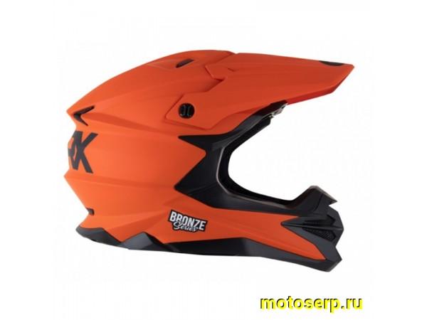 Купить  Шлем Кросс SPARX FENIX (JK6803) оранжевый матовый р-р L (шт) (CK купить с доставкой по Москве и России, цена, технические характеристики, комплектация фото  - motoserp.ru
