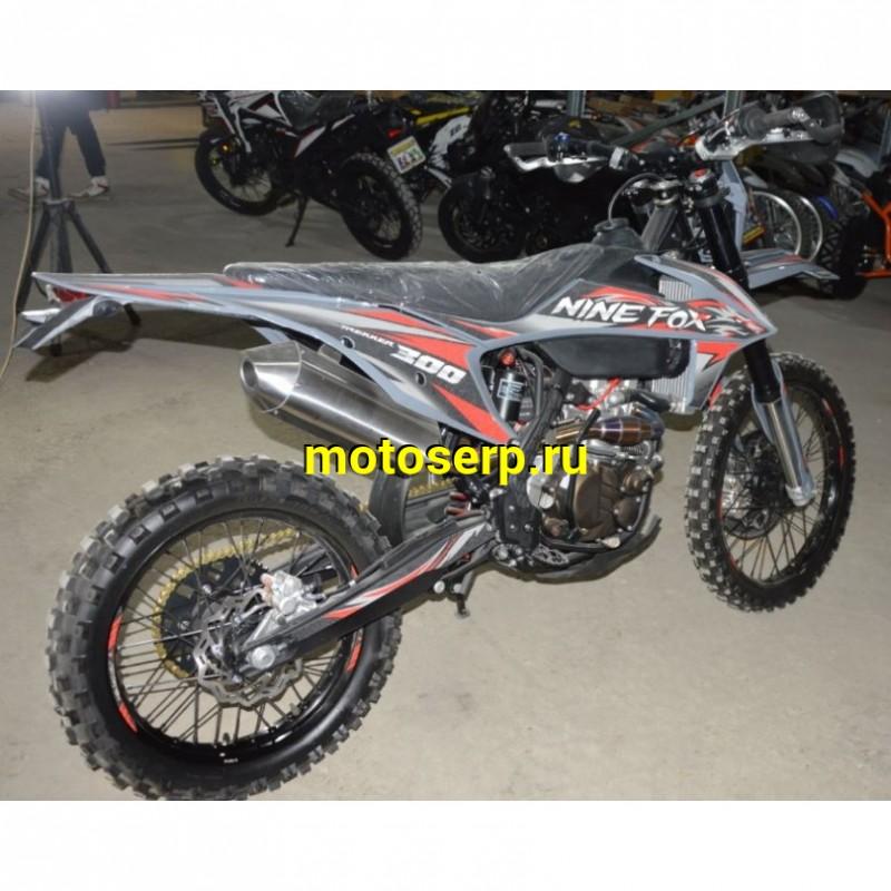 Купить  Мотоцикл Кросс/Эндуро Nine Fox Trekker 300cc (спортинв), 21/18, 4Т, 300сс, 174MN-3 ,4Т,4 клап.,балансир.,диск/диск (шт) (Nine  купить с доставкой по Москве и России, цена, технические характеристики, комплектация фото  - motoserp.ru