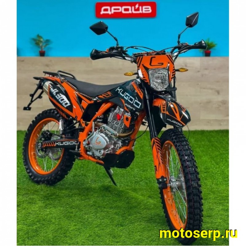 Купить  Мотоцикл Кросс/Эндуро KUGOO JL-300сс 21/18" ZS175FMM (шт)  купить с доставкой по Москве и России, цена, технические характеристики, комплектация фото  - motoserp.ru