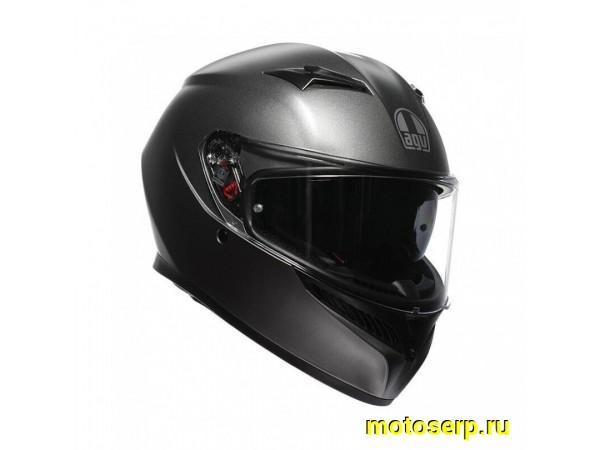 Купить  Шлем закрытый интеграл AGV K3 E2206 MPLK Mono Matt Luna Grey (XL) (шт) (AGV 2118381001-023-XL купить с доставкой по Москве и России, цена, технические характеристики, комплектация фото  - motoserp.ru
