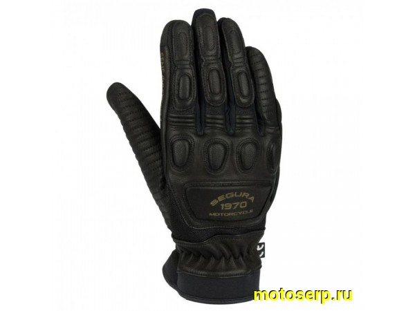 Купить  Перчатки (кожа) Segura JANGO Black T12 (XXL) (пар) (SGE970-T12 купить с доставкой по Москве и России, цена, технические характеристики, комплектация фото  - motoserp.ru