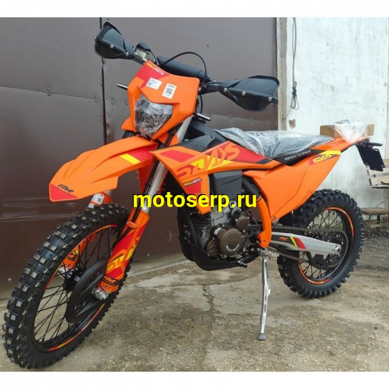Купить  Мотоцикл Кросс/Эндуро Regulmoto SIX DAYS 350сс (ЭПТС) (ZS NB350) 21/18" 31,2 л.с. (шт) купить с доставкой по Москве и России, цена, технические характеристики, комплектация фото  - motoserp.ru