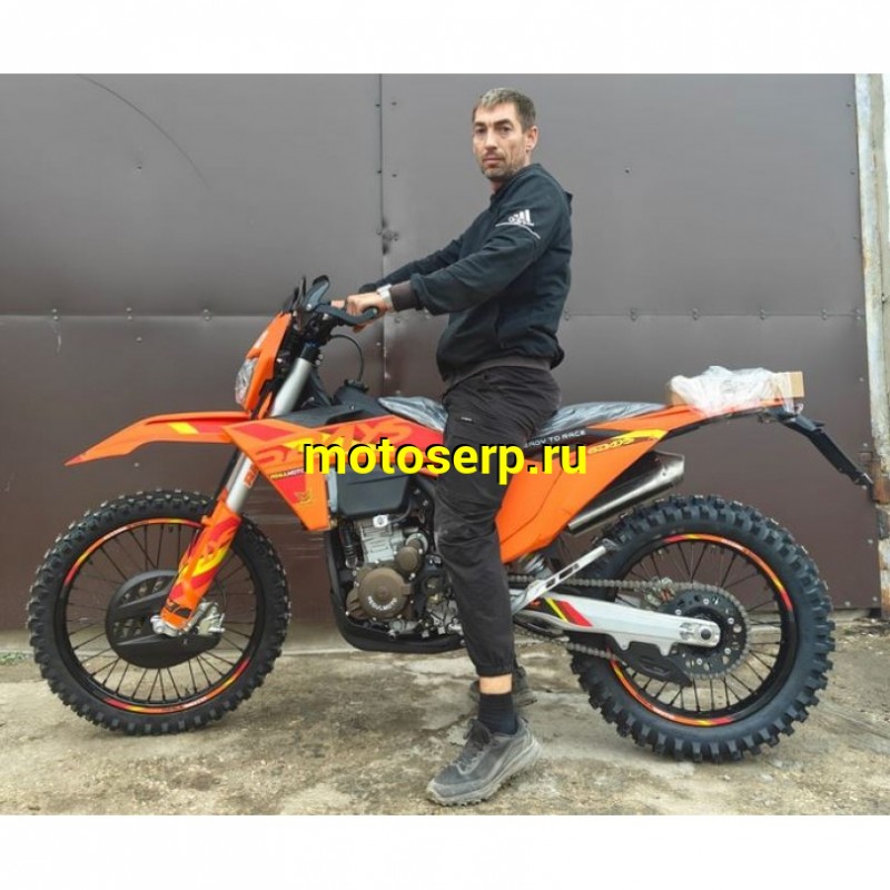 Купить  Мотоцикл Кросс/Эндуро Regulmoto SIX DAYS 350сс (ЭПТС) (ZS NB350) 21/18" 31,2 л.с. (шт) купить с доставкой по Москве и России, цена, технические характеристики, комплектация фото  - motoserp.ru