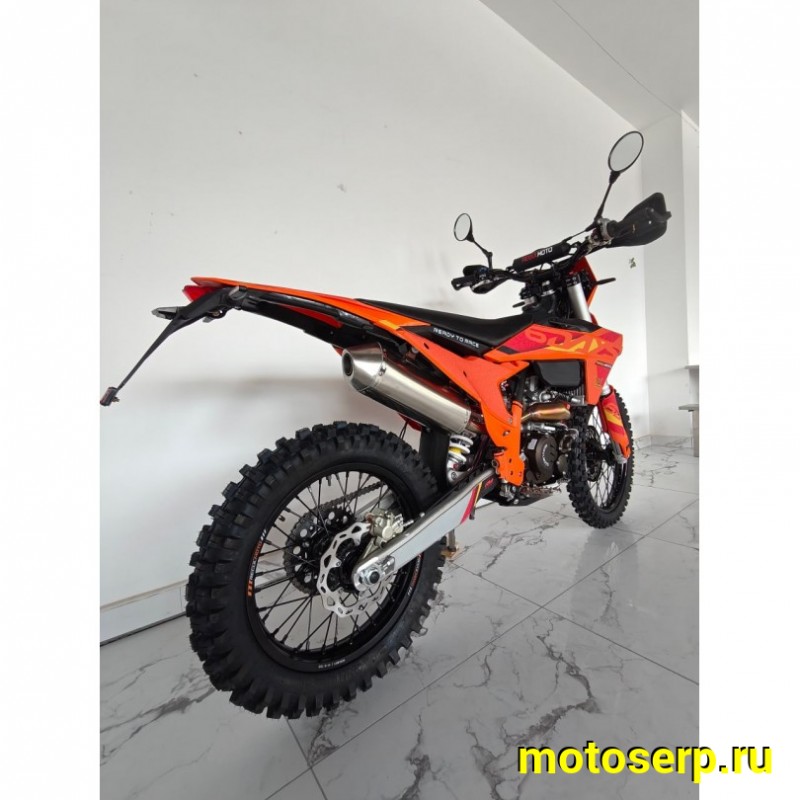 Купить  Мотоцикл Кросс/Эндуро Regulmoto SIX DAYS 350сс (ЭПТС) (ZS NB350) 21/18" 31,2 л.с. (шт) купить с доставкой по Москве и России, цена, технические характеристики, комплектация фото  - motoserp.ru