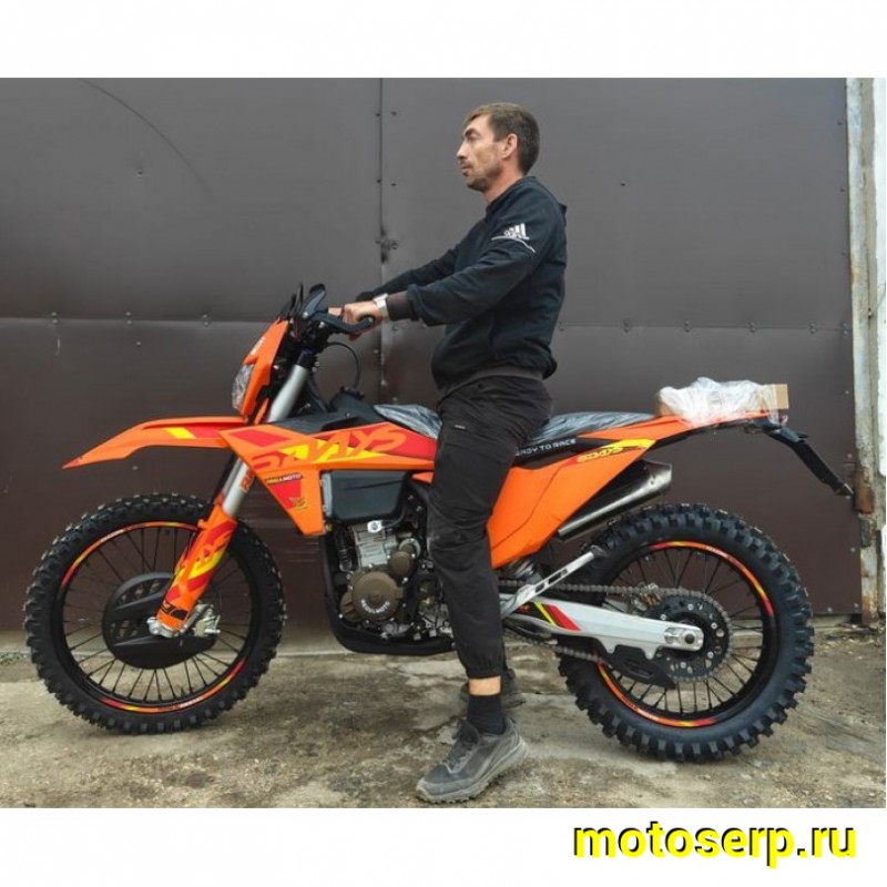 Купить  Мотоцикл Кросс/Эндуро Regulmoto SIX DAYS 350сс (ЭПТС) (ZS NB350) 21/18" 31,2 л.с. (шт) купить с доставкой по Москве и России, цена, технические характеристики, комплектация фото  - motoserp.ru