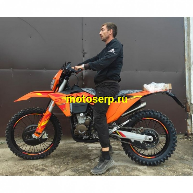 Купить  Мотоцикл Кросс/Эндуро Regulmoto SIX DAYS 350сс (ЭПТС) (ZS NB350) 21/18" 31,2 л.с. (шт) купить с доставкой по Москве и России, цена, технические характеристики, комплектация фото  - motoserp.ru