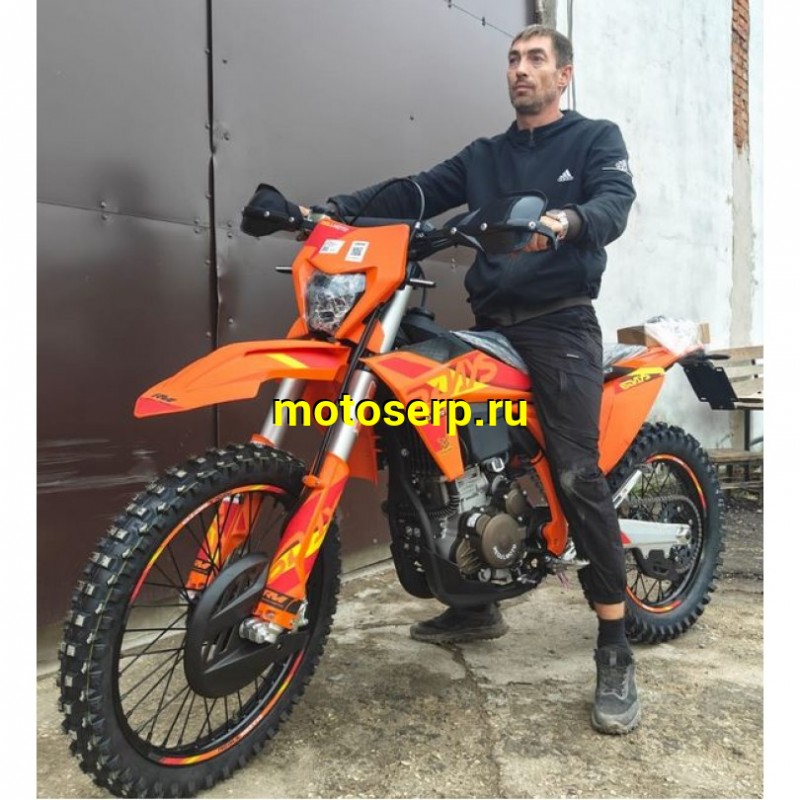 Купить  Мотоцикл Кросс/Эндуро Regulmoto SIX DAYS 350сс (ЭПТС) (ZS NB350) 21/18" 31,2 л.с. (шт) купить с доставкой по Москве и России, цена, технические характеристики, комплектация фото  - motoserp.ru
