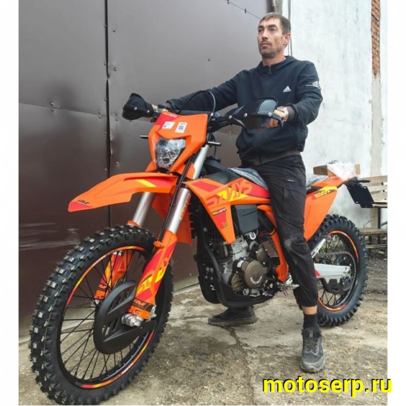 Купить  Мотоцикл Кросс/Эндуро Regulmoto SIX DAYS 350сс (ЭПТС) (ZS NB350) 21/18" 31,2 л.с. (шт) купить с доставкой по Москве и России, цена, технические характеристики, комплектация фото  - motoserp.ru