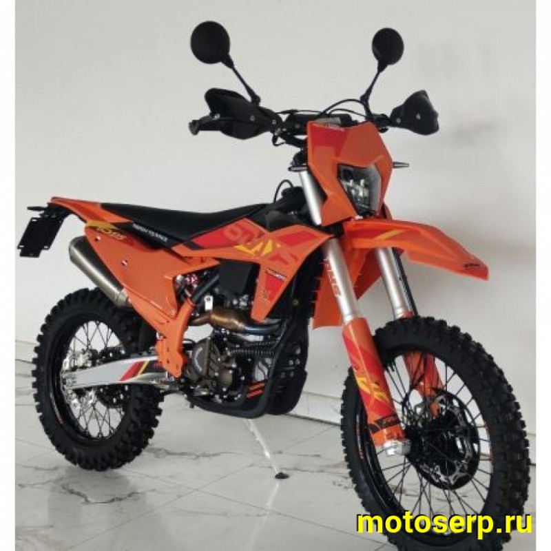 Купить  Мотоцикл Кросс/Эндуро Regulmoto SIX DAYS 350сс (ЭПТС) (ZS NB350) 21/18" 31,2 л.с. (шт) купить с доставкой по Москве и России, цена, технические характеристики, комплектация фото  - motoserp.ru