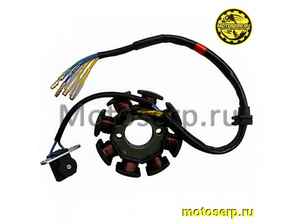 Купить  Генератор (статор, зажигание) 8 кат (1+1+1+1) Yamasaki Scorpion RS (шт) (YM купить с доставкой по Москве и России, цена, технические характеристики, комплектация фото  - motoserp.ru