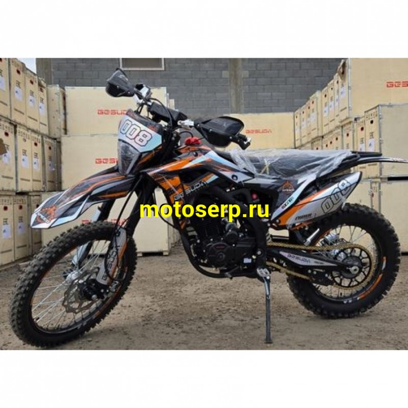 Купить  Мотоцикл Кросс/Эндуро BESUDA 008 RACING 300 (ZS177FMM‑5A) 21/18" 27л.с. (Реплика GAS GAS) (шт) (Естай купить с доставкой по Москве и России, цена, технические характеристики, комплектация фото  - motoserp.ru
