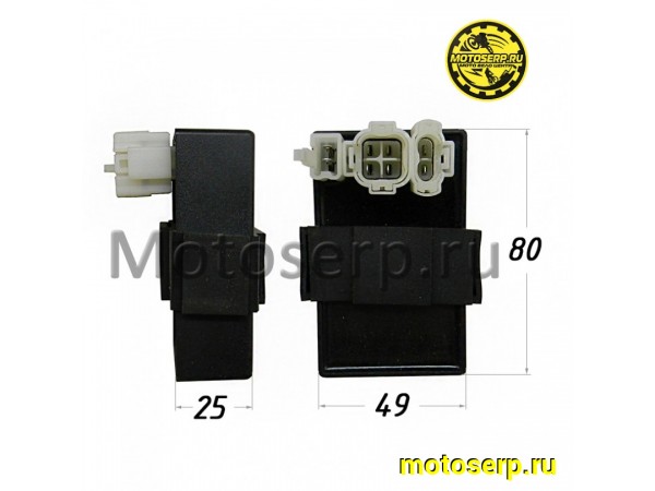 Купить  Коммутатор (CDI) 8 конт.(4+2+2) Yamasaki Scorpion RS (шт) (YM купить с доставкой по Москве и России, цена, технические характеристики, комплектация фото  - motoserp.ru