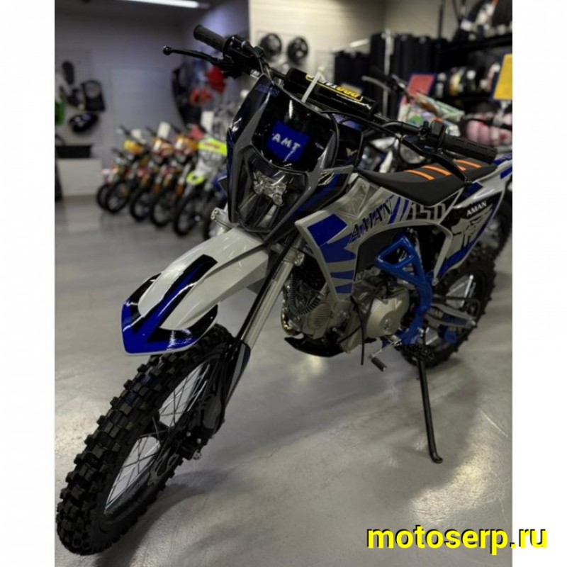 Купить  Питбайк Aman-150, 17/14" (спортинв), 150сс 4Т, (дизайн КТМ 2024г), эл/кикстартер, карб., маслян. охл. (шт) (Естай (Фото купить с доставкой по Москве и России, цена, технические характеристики, комплектация фото  - motoserp.ru