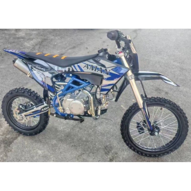 Купить  Питбайк Aman-150, 17/14" (спортинв), 150сс 4Т, (дизайн КТМ 2024г), эл/кикстартер, карб., маслян. охл. (шт) (Естай (Фото купить с доставкой по Москве и России, цена, технические характеристики, комплектация фото  - motoserp.ru