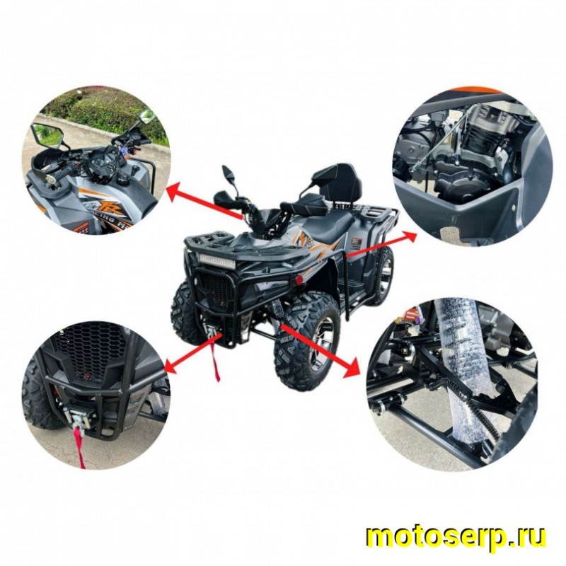 Купить  300cc Комплект запчастей для сборки TR300 300сс 173MN; 300сс; жидк. охл, 12/12", дис/дис; цепь; леб; фарк (шт) (ФОТО  (Ram купить с доставкой по Москве и России, цена, технические характеристики, комплектация фото  - motoserp.ru