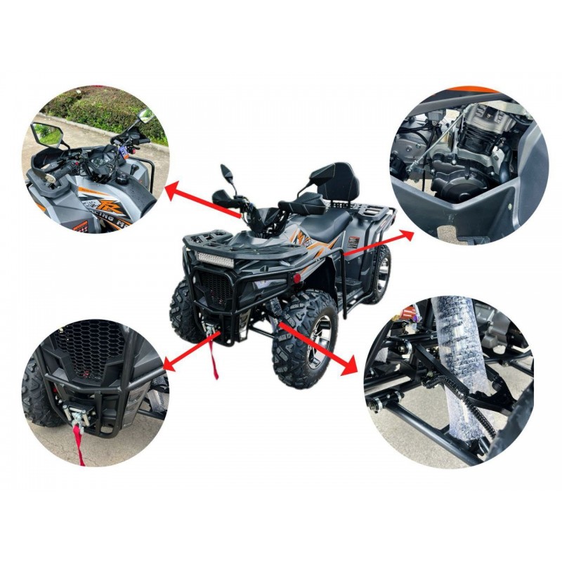 Купить  300cc Комплект запчастей для сборки TR300 300сс 173MN; 300сс; жидк. охл, 12/12", дис/дис; цепь; леб; фарк (шт) (ФОТО  (Ram купить с доставкой по Москве и России, цена, технические характеристики, комплектация фото  - motoserp.ru