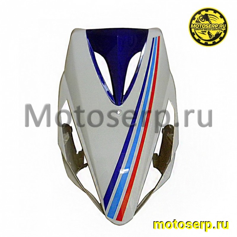 Купить  Обтекатель передний верхний (клюв) VENTO CORSA BLUE/WHITE (белый, синий) (шт)  (Vento 22661 купить с доставкой по Москве и России, цена, технические характеристики, комплектация фото  - motoserp.ru