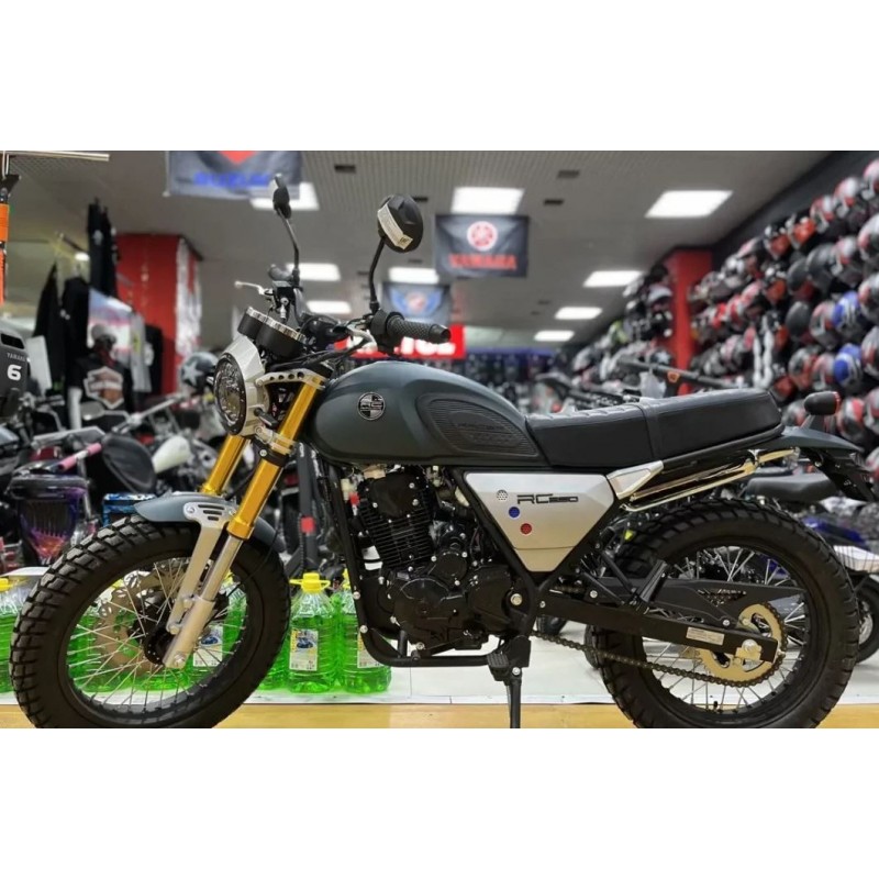 Купить  Мотоцикл RACER RC300-GY8H Triumph (Рейсер Триумф)  Кафе-рейсер 300cc, 170FMN, 25лс, 4Т; 17"; 5 пер, диск торм, (шт) купить с доставкой по Москве и России, цена, технические характеристики, комплектация фото  - motoserp.ru