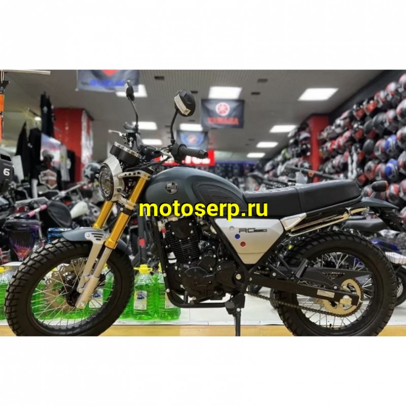 Купить  Мотоцикл RACER RC300-GY8H Triumph (Рейсер Триумф)  Кафе-рейсер 300cc,  25лс, 4Т; 17"; 5 пер, диск торм, (шт) купить с доставкой по Москве и России, цена, технические характеристики, комплектация фото  - motoserp.ru
