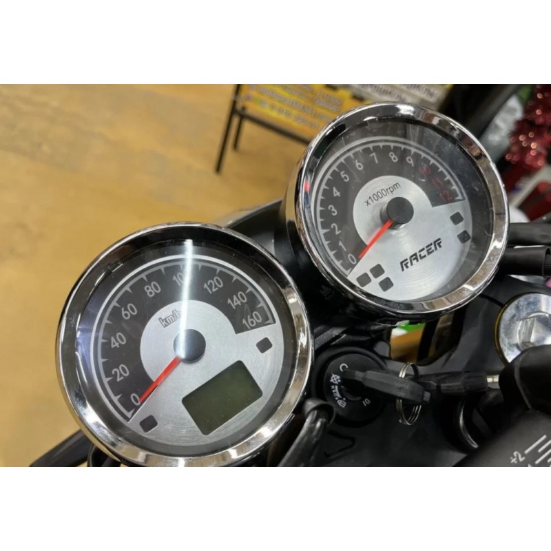 Купить  Мотоцикл RACER RC300-GY8H Triumph (Рейсер Триумф)  Кафе-рейсер 300cc, 170FMN, 25лс, 4Т; 17"; 5 пер, диск торм, (шт) купить с доставкой по Москве и России, цена, технические характеристики, комплектация фото  - motoserp.ru