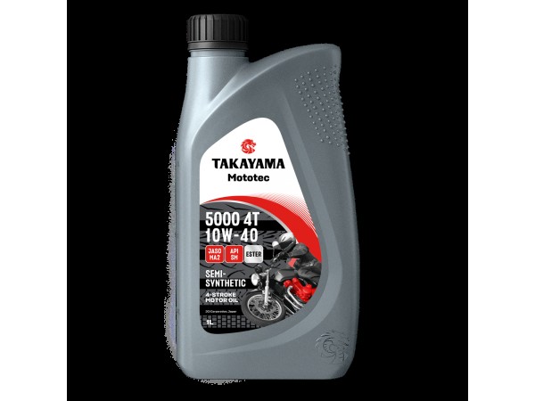 Купить  Масло Takayama Mototec 5000 10W40 4 так.п/синт.1л (шт)  (Takayama 6056099 купить с доставкой по Москве и России, цена, технические характеристики, комплектация фото  - motoserp.ru