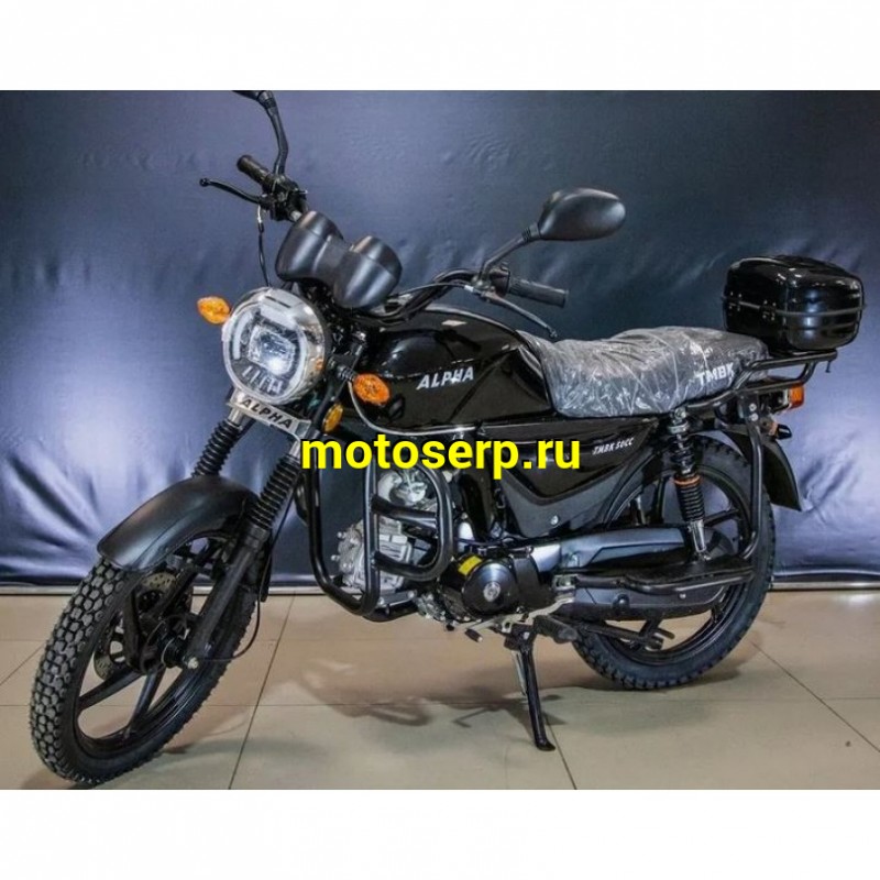 Купить  Мопед TMBK Alpha 50 17/17" 50cс, багажник зад, литые диски, LED фара (шт)  01100 (Progasi (ФОТО купить с доставкой по Москве и России, цена, технические характеристики, комплектация фото  - motoserp.ru