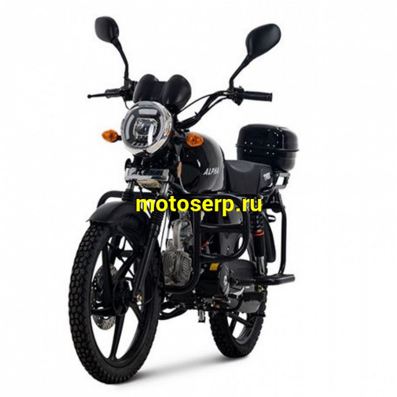 Купить  Мопед TMBK Alpha 50 17/17" 50cс, багажник зад, литые диски, LED фара (шт)  01100 (Progasi (ФОТО купить с доставкой по Москве и России, цена, технические характеристики, комплектация фото  - motoserp.ru