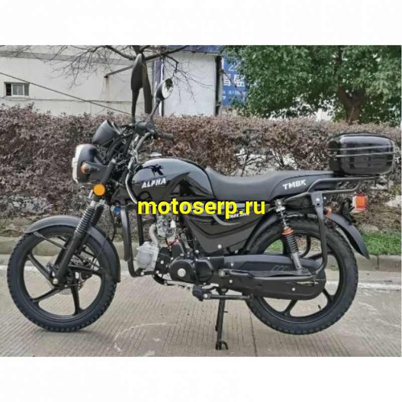 Купить  Мопед TMBK Alpha 50 17/17" 50cс, багажник зад, литые диски, LED фара (шт)  01100 (Progasi (ФОТО купить с доставкой по Москве и России, цена, технические характеристики, комплектация фото  - motoserp.ru