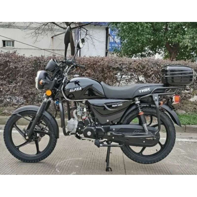 Купить  Мопед TMBK Alpha 50 17/17" 50cс, багажник зад, литые диски, LED фара (шт)  01100 (Progasi (ФОТО купить с доставкой по Москве и России, цена, технические характеристики, комплектация фото  - motoserp.ru