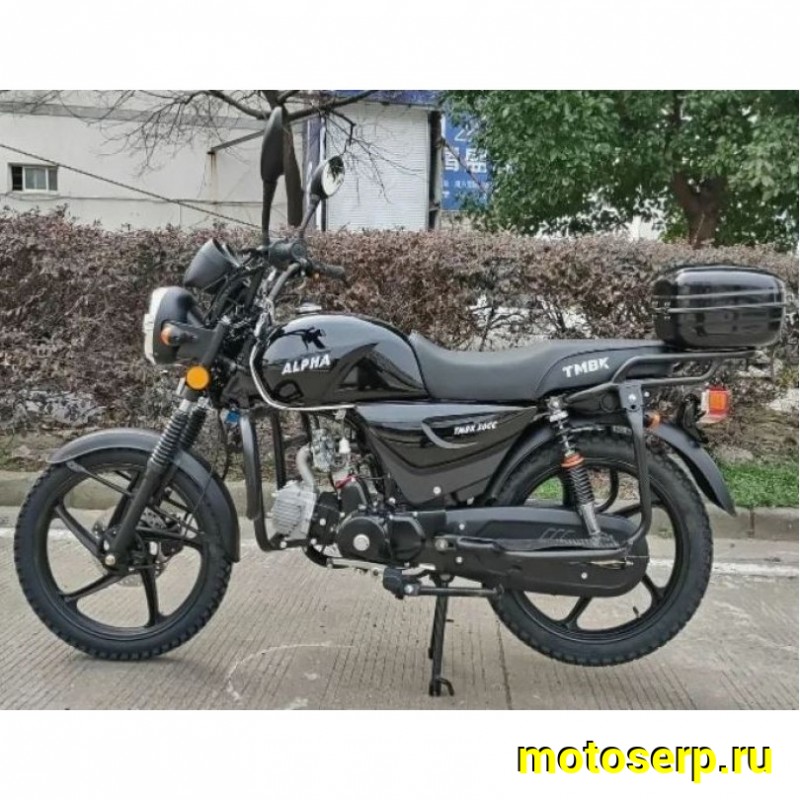 Купить  Мопед TMBK Alpha 50 17/17" 50cс, багажник зад, литые диски, LED фара (шт)  01100 (Progasi (ФОТО купить с доставкой по Москве и России, цена, технические характеристики, комплектация фото  - motoserp.ru