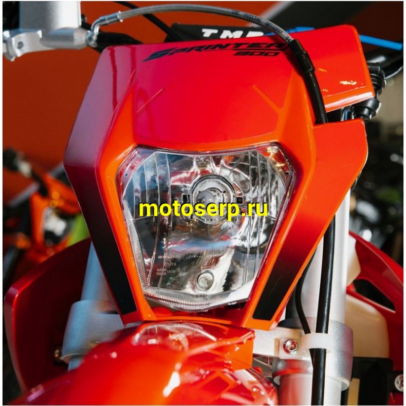 Купить  Мотоцикл Кросс/Эндуро TMBK Sprinter 300H (YB300H) возд. охл.  21/18" 5 пер, прогрессия (шт) (Progasi (ФОТО купить с доставкой по Москве и России, цена, технические характеристики, комплектация фото  - motoserp.ru
