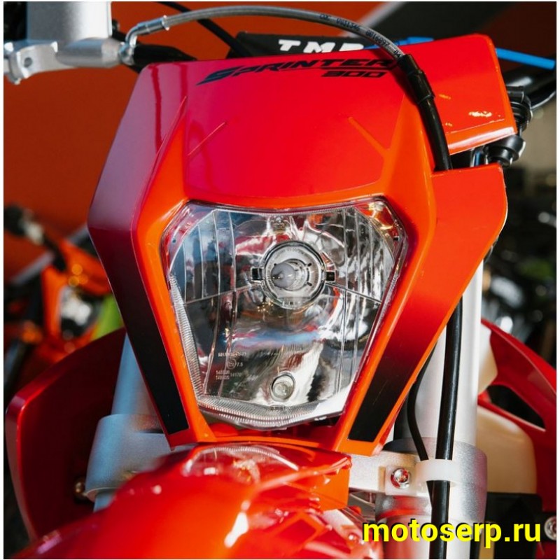 Купить  Мотоцикл Кросс/Эндуро TMBK Sprinter 300H (YB300H) возд. охл.  21/18" 5 пер, прогрессия (шт) (Progasi (ФОТО купить с доставкой по Москве и России, цена, технические характеристики, комплектация фото  - motoserp.ru