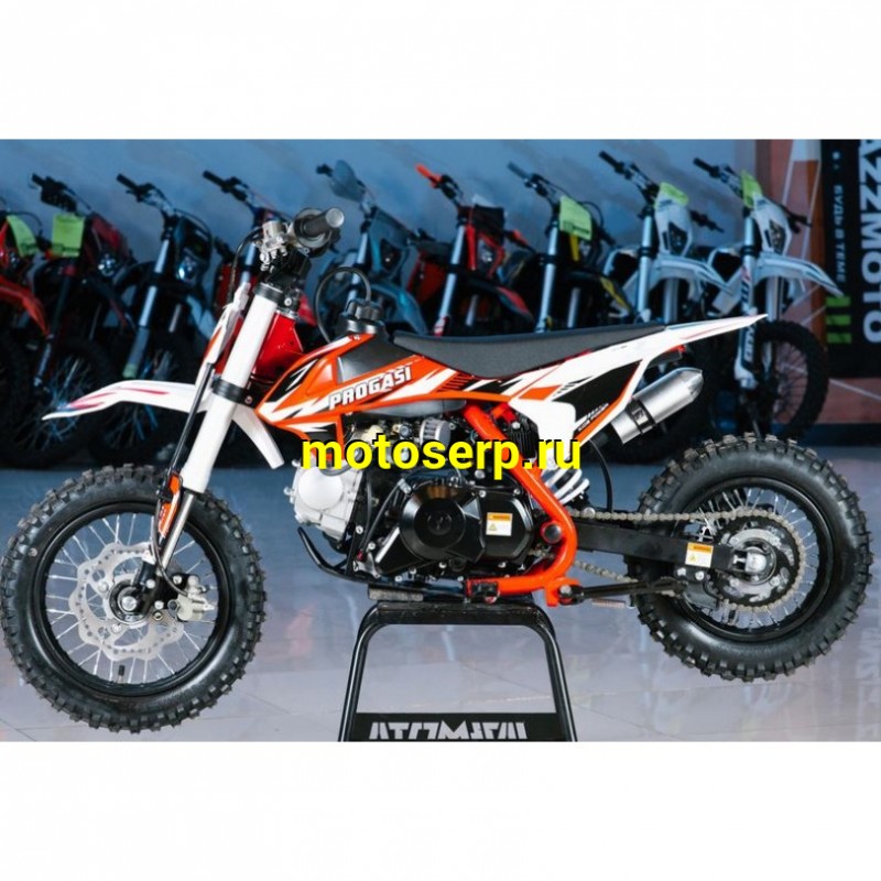 Купить  Питбайк Progasi KIDS POWER 110  10/12" (спортинв), 4Т, 110сс. элктростартер, Автомат  (сборка +3000р) (шт) (Progasi купить с доставкой по Москве и России, цена, технические характеристики, комплектация фото  - motoserp.ru