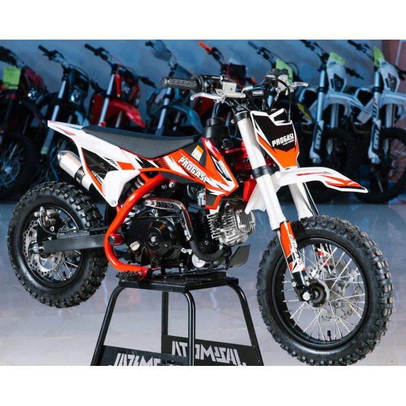 Купить  Питбайк Progasi KIDS POWER 110 12/10 (спортинв), 4Т, 110сс. элктростартер, Автомат  (шт) (Progasi купить с доставкой по Москве и России, цена, технические характеристики, комплектация фото  - motoserp.ru