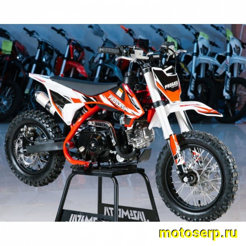 Купить  Питбайк Progasi KIDS POWER 110 12/10 (спортинв), 4Т, 110сс. элктростартер, Автомат  (шт) (Progasi купить с доставкой по Москве и России, цена, технические характеристики, комплектация фото  - motoserp.ru