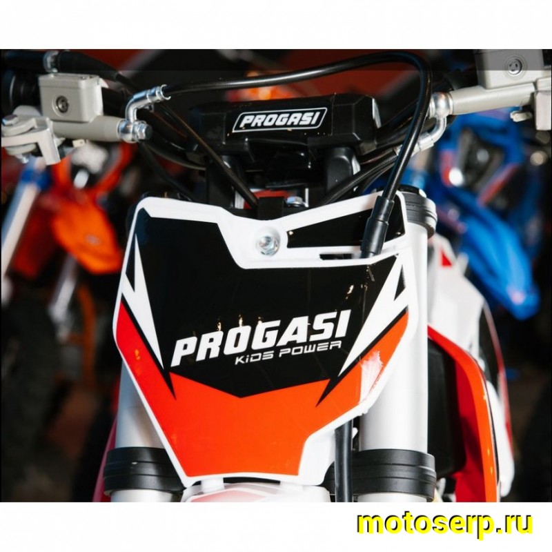Купить  Питбайк Progasi KIDS POWER 110 12/10 (спортинв), 4Т, 110сс. элктростартер, Автомат  (шт) (Progasi купить с доставкой по Москве и России, цена, технические характеристики, комплектация фото  - motoserp.ru