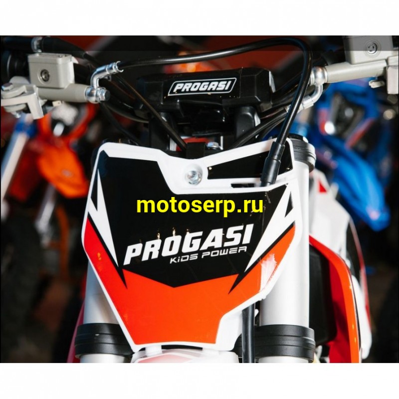 Купить  Питбайк Progasi KIDS POWER 110  10/12" (спортинв), 4Т, 110сс. элктростартер, Автомат  (сборка +3000р) (шт) (Progasi купить с доставкой по Москве и России, цена, технические характеристики, комплектация фото  - motoserp.ru