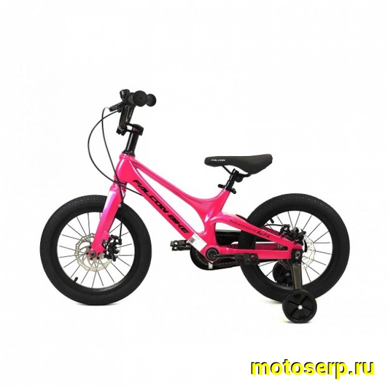 Купить  14" FALCON BIKE MILD розовый (Фалкон Байк Милд) 14"; 1ск; рама-магний; тормоз-Disk (шт) (ART купить с доставкой по Москве и России, цена, технические характеристики, комплектация фото  - motoserp.ru