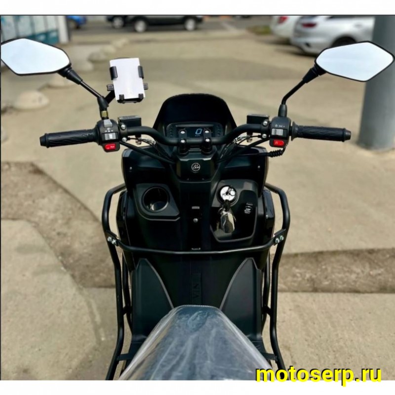 Купить  Скутер Jilang PTF 50, 50cc С ДУГАМИ, 12/12", карбюр , дикс/диск, кофр, USB. держатель телефона (шт) 01500 (К-дар купить с доставкой по Москве и России, цена, технические характеристики, комплектация фото  - motoserp.ru