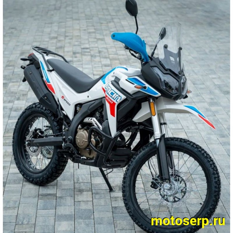 Купить  Мотоцикл внедорожный Loncin DS250 RALLY 4T (Loncin FE-250 171YMM) 21/18" (шт) (ПИК (ФОТО купить с доставкой по Москве и России, цена, технические характеристики, комплектация фото  - motoserp.ru