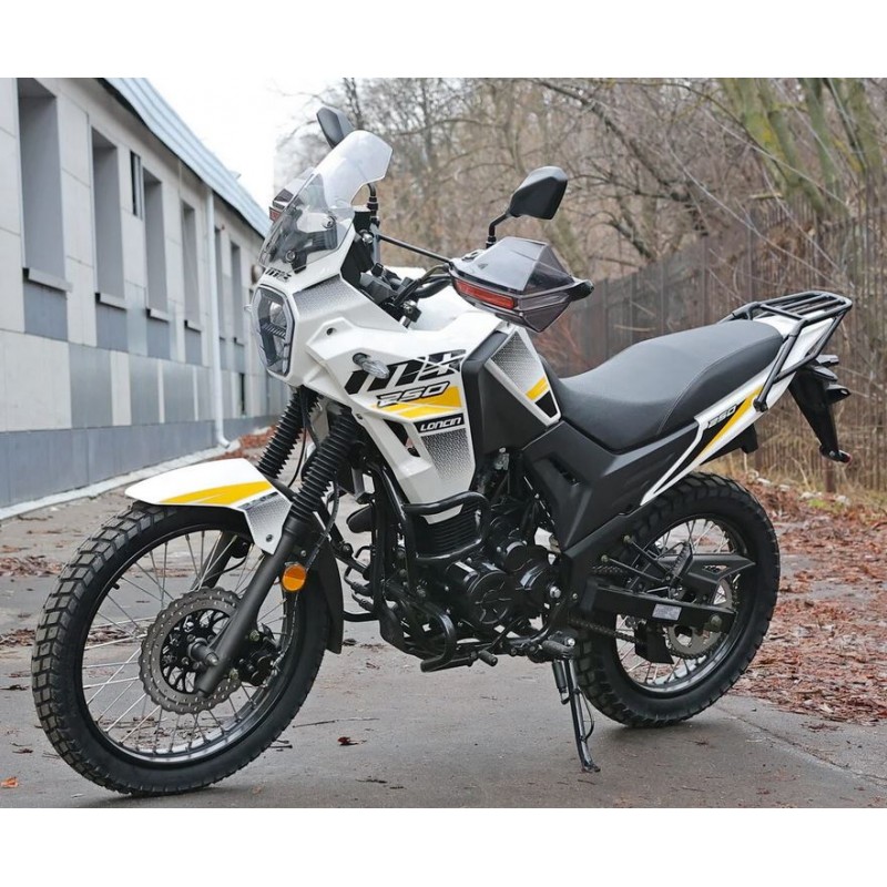 Купить  Мотоцикл внедорожный Loncin MS 250 4T (Loncin RE-250 166YMM) 21/18" (шт) (ФОТО купить с доставкой по Москве и России, цена, технические характеристики, комплектация фото  - motoserp.ru