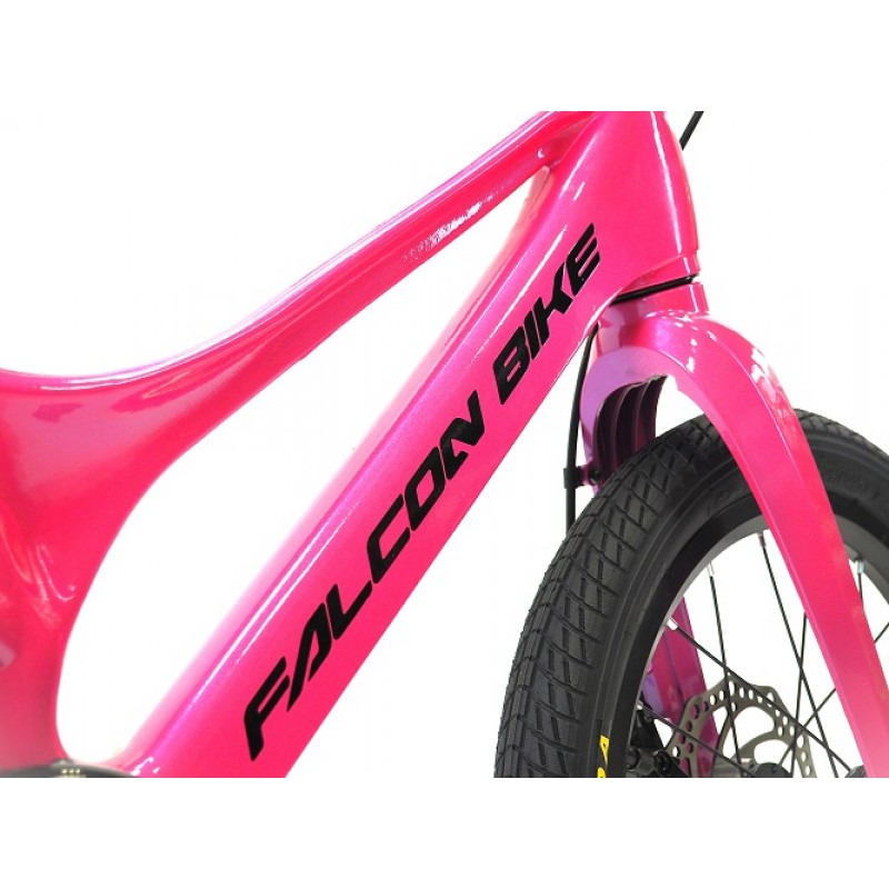 Купить  16" FALCON BIKE MILD розовый (Фалкон Милд) 16"; 1ск; рама-магний; тормоз-Disk (шт) (ART купить с доставкой по Москве и России, цена, технические характеристики, комплектация фото  - motoserp.ru
