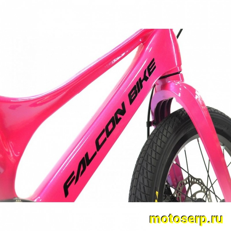 Купить  16" FALCON BIKE MILD розовый (Фалкон Милд) 16"; 1ск; рама-магний; тормоз-Disk (шт) (ART купить с доставкой по Москве и России, цена, технические характеристики, комплектация фото  - motoserp.ru