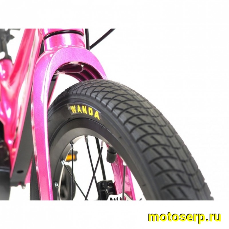 Купить  16" FALCON BIKE MILD розовый (Фалкон Милд) 16"; 1ск; рама-магний; тормоз-Disk (шт) (ART купить с доставкой по Москве и России, цена, технические характеристики, комплектация фото  - motoserp.ru