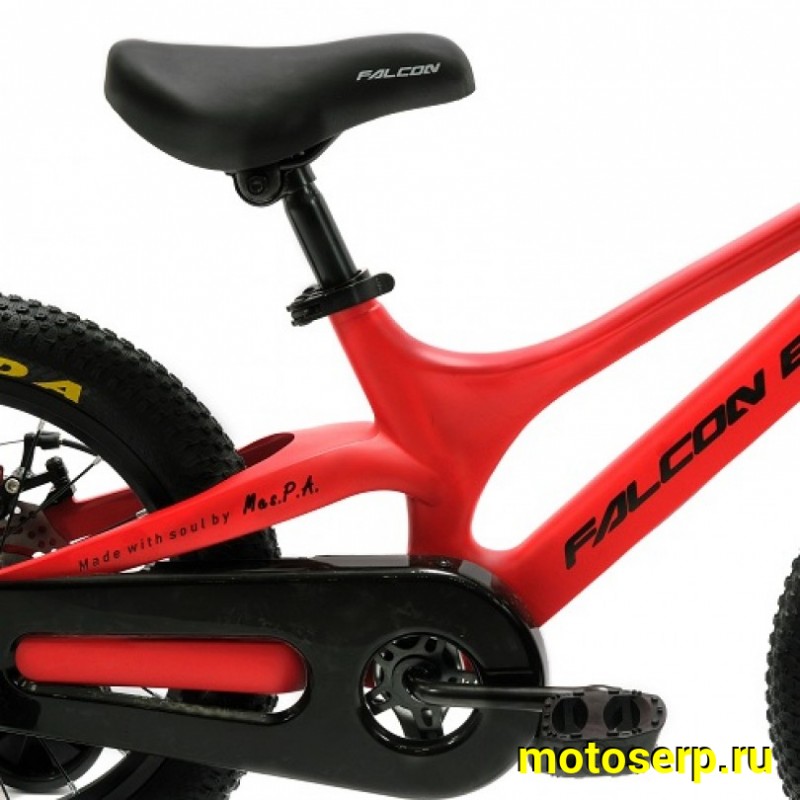 Купить  16" FALCON BIKE MILD красный (Фалкон Милд) 16"; 1ск; рама-магний; тормоз-Disk (шт) (ART купить с доставкой по Москве и России, цена, технические характеристики, комплектация фото  - motoserp.ru